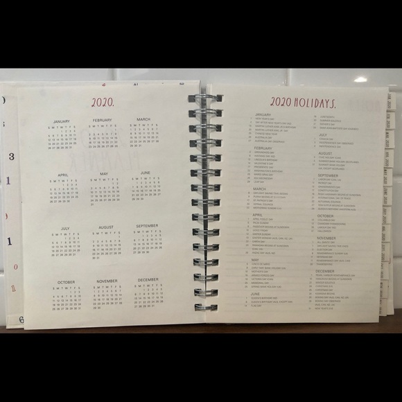 Rae Dunn yearly Planner “BEST YEAR EVER” - Picture 4 of 7